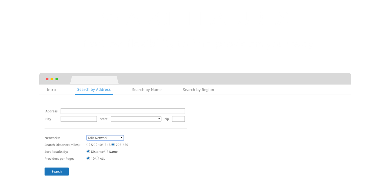 Search Features